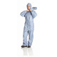 DS SafetyWear ProSafe® 2 Overall, Kapuze, antistatisch, blau PS2B-S