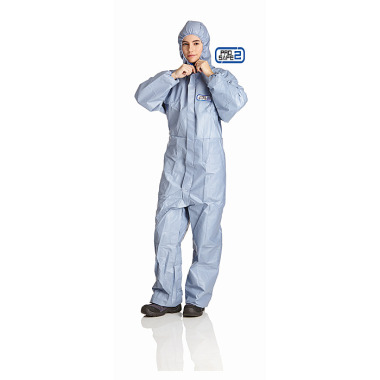 DS SafetyWear ProSafe® 2 Overall, Kapuze, antistatisch, blau PS2B-3XL