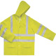 DELTA PLUS REGENVEST NEONORANG 900VESHV L - HV-REGENJACKE AUS POLYESTER MIT POLYURETHAN-AUSSENBESCHICHTUNG 900VESHVORGT