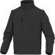 DELTA PLUS JACKE MYSEN2 GRAU-GELB S - SOFTSHELL-JACKE 96% POLYESTER 4% ELASTHAN - ABNEHMBARE ÄRMEL MYSE2GJPT