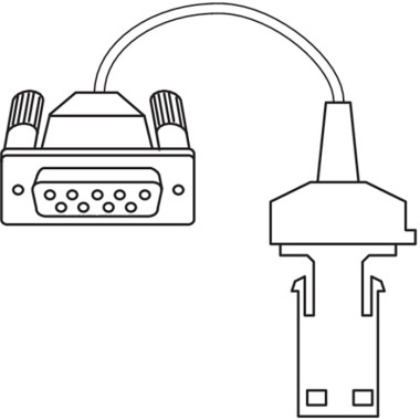 Mahr Datenverbindungskabel 16ESv, RS232C (2 m, 9pol) 4102510