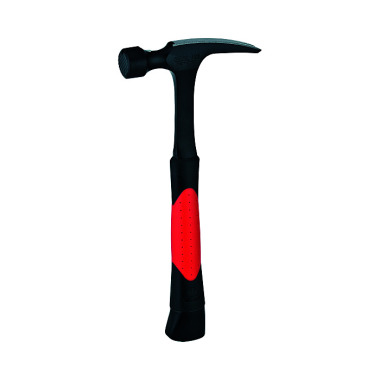 PICARD Ganzstahl-Rip-Hammer, mit 2-Komponenten-Griff rot/schwarz, glatt 0059500-22