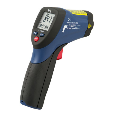 PCE Infrarot-Thermometer von -50 bis (max.=) +1000 °C | Pyrometer| Optik 30:1 | Ziellaser doppelt PCE-889B