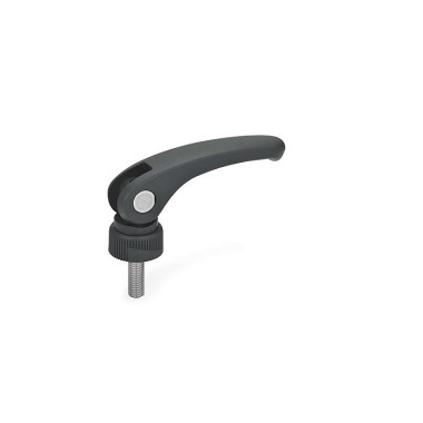 Ganter Exzenterspanner, Kunststoff, mit Edelstahl-Schraube GN 926.1-79-M8-25-A