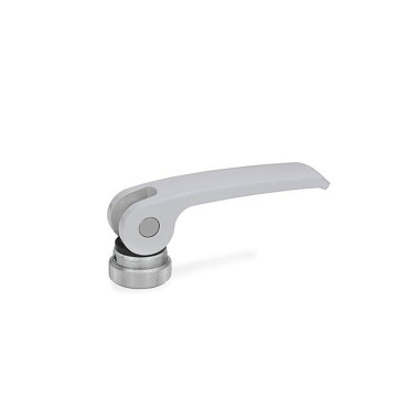 Ganter Exzenterspanner mit Edelstahl-Innengewinde, Hebel Zink-Druckguss GN 927.4-101-M8-A-S