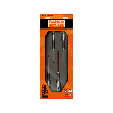 BAHCO Fit&Go 1/3 Schaumstoffeinlage TORX®-Schraubendrehersatz T8-T30 6-teilig FF1E1009EH