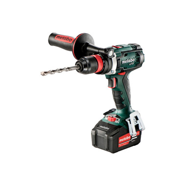 Metabo Akku-Bohrschrauber BS 18 LTX Quick (602193650) metaBOX 145 L 18V 2x5.2Ah Li-Power + ASC 55