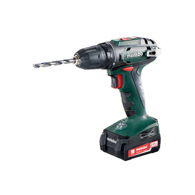 Metabo Akku-Bohrschrauber BS 14.4 (602206510) Kunststoffkoffer 14.4V 1x2Ah Li-Power + SC 30