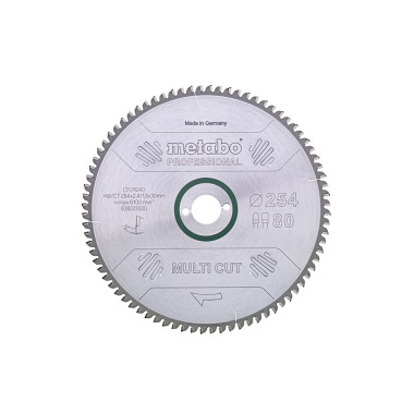 Metabo Sägeblatt multi cut - professional, 300x2,8/2,2x30, Z96 FZ/TZ, 6°neg. (628090000)