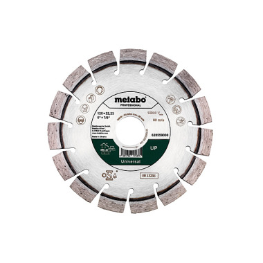 Metabo Diamanttrennscheibe 125x22,23mm, UP, Universal professional (628559000)