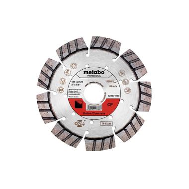 Metabo Diamanttrennscheibe 125x22,23mm, CP, Beton professional (628571000)