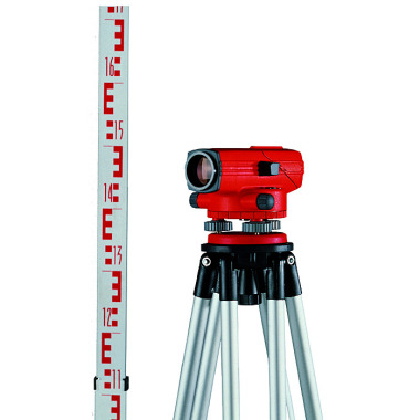 BMI Leveling instrument set - (24-fold/automatic): Tripod, tenimeter, case 6462024SET