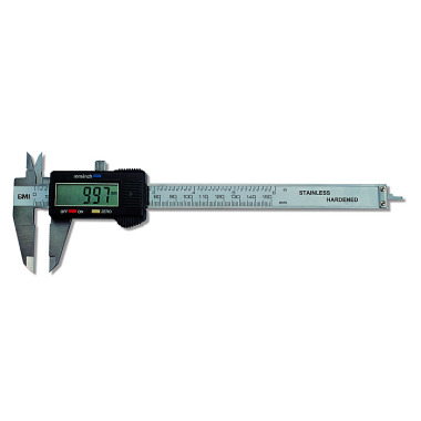 BMI Digital caliper 150mm with locking screw - in plastic box 770150