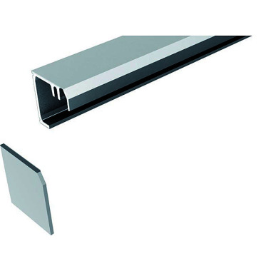 Woelm HELM mounting rail stainless steel effect, rail 1300 mm 00602760