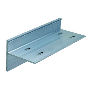 Woelm HELM mounting rail for ETICS aluminum bare, two-lane, stock length 6 meters 000110004009