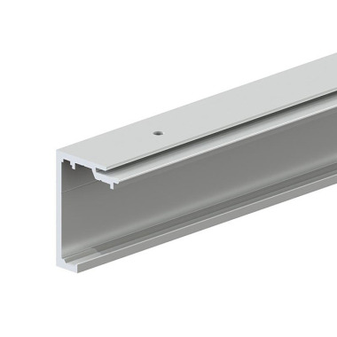 Woelm HELM GT-S 150 running rail EV1 anodized, stock length 6 meters, ceiling mounting 0058210