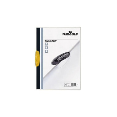 DURABLE Klemmmappe SWINGC LIP 226004 DIN A4 max. 30 Bl. Klemme ge 125143910