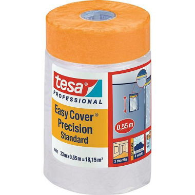 Tesa Folienband Easy Cover® 4402 Präzision Stand.L.33m B.550mm Rl.TESA 04402-00003-00