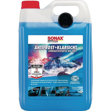 Scheibenreiniger AntiFrost+KlarSicht gebrauchsfertig 5l Kanister SONAX 03325000