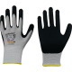 Handschuhe LeikaFlex® Touch 1464 Gr.7 grau/schwarz EN 388 PSA II 12 1464-7