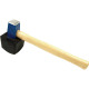 Plattenlegerhammer 1500g eck.(anvulkanisiert) 30170150