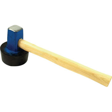 Plattenlegerhammer 1500g rd.(anvulkanisiert) 30160150