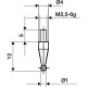 Messeins.D.3mm KGL M2,5 STA z.Messuhren KÄFER 62038