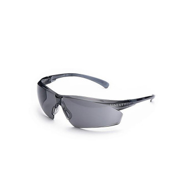 Schutzbrille 505U EN 166,EN 170 Bügel grau,Scheibe getönt PC UNIVET 505U030002