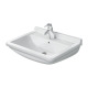 Duravit Waschtisch STARCK 3 m ÜL HLB 1 Hahnloch 60 0x450mm weiß 0300600000