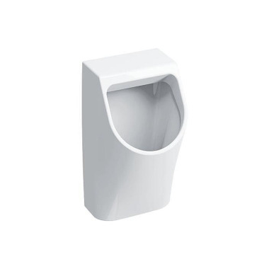 Geberit Urinal RENOVA PLA N Zul von hinten Abgang n ach hinten weiß 235100000