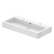 Duravit Waschtisch VERO m ÜL HLB 1000x470mm 2 Hahn löcher weiß 0454100024