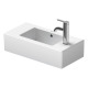 Duravit Handwaschbecken V ERO m ÜL HLB 500x250mm 1 HL rechts weiß 0703500008