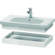 Duravit Ablageboard DURAS TYLE 448x730x84mm europäi sche Eiche/bas ma DS618105243