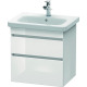 Duravit Waschtischunterba u DURASTYLE 448x580x610mm europäische Eiche/we ma DS648005218