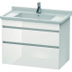 Duravit Waschtischunterba u DURASTYLE 470x800x618mm weiss matt/bas ma DS648801843