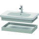 Duravit Ablageboard DURAS TYLE 448x730x84mm betongr au matt DS618100707