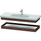 Duravit Ablageboard DURAS TYLE 448x1130x84mm nussba um dunkel DS618302121