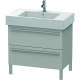 Duravit Waschtischunterba u X-LARGE 800x470x588mm b etongrau matt XL654300707