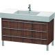 Duravit Waschtischunterba u X-LARGE 1200x470x588mm nussbaum dunkel XL655502121