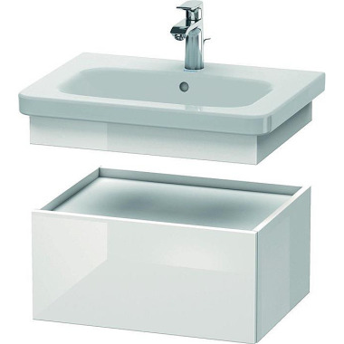 Duravit Unterschrank DURA STYLE 448x580x282mm weis hochglanz/we ma DS628002218