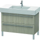 Duravit Waschtischunterba u X-LARGE 1000x470x588mm pi sil XL654403131