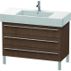 Duravit Waschtischunterba u X-LARGE 1000x470x588mm amerik NB XL655401313