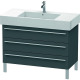 Duravit Waschtischunterba u X-LARGE 1000x470x588mm grap ma XL655404949