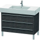 Duravit Waschtischunterba u X-LARGE 1000x470x588mm eiche du XL655407272