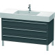 Duravit Waschtischunterba u X-LARGE 1200x470x588mm grap ma XL655504949