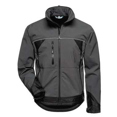 Softshelljacke BETA Gr.XL grau/schwarz ELYSEE 20002-3