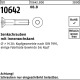 Senkschraube ISO 10642 In nen-6kt M4x 6 8.8 100 Stü ck 106428009040006