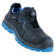 Sicherheitsschuh ALEX LOW BLUE TWIST Gr.41 schwarz/hellblau S3S ESD EN ISO 20345:2022 Leder STABILUS 12320-41