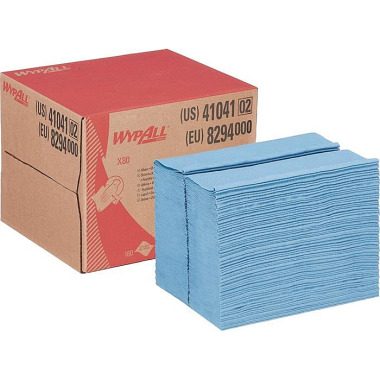 Wischtuch WypAll® X80 8294 L427xB282ca.mm blau 1-lagig WYPALL