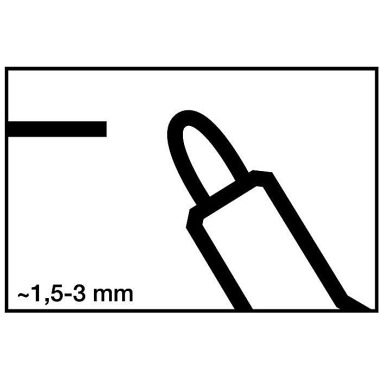 Whiteboardmarker 250 rot Strich-B.1,5-3mm Rundspitze EDDING 4-250002